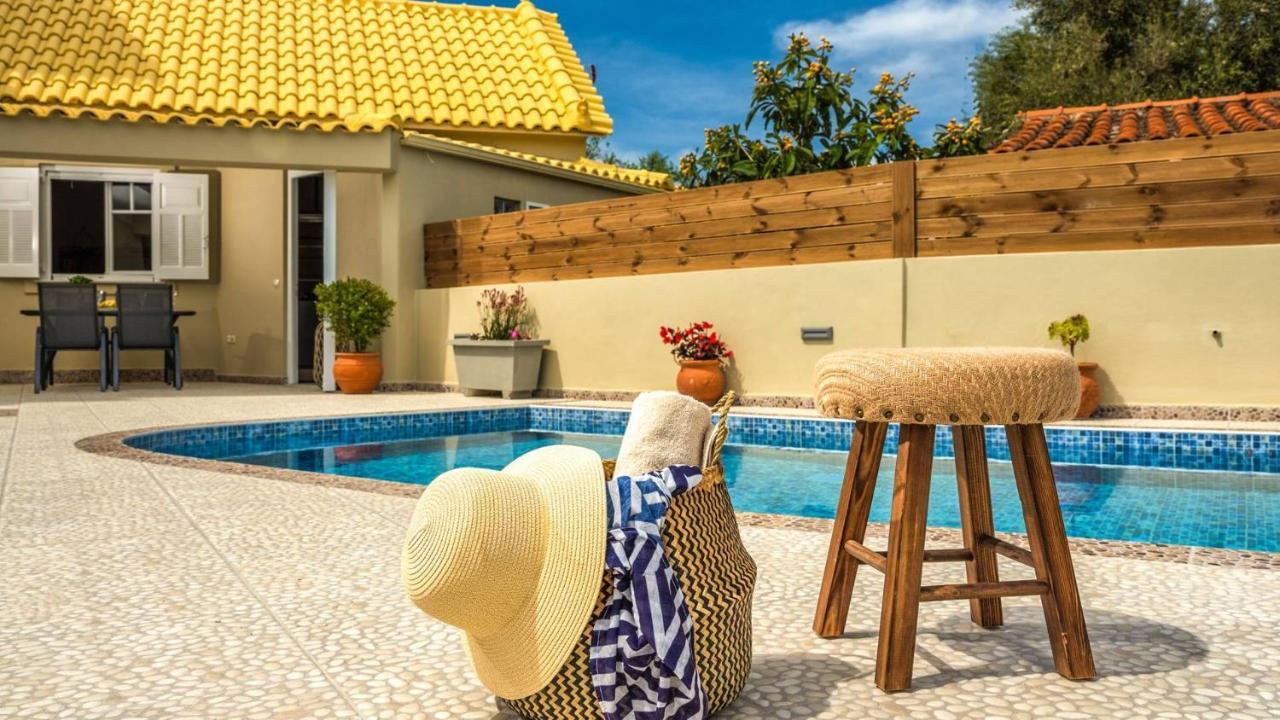 Coral Villa Tragaki Buitenkant foto