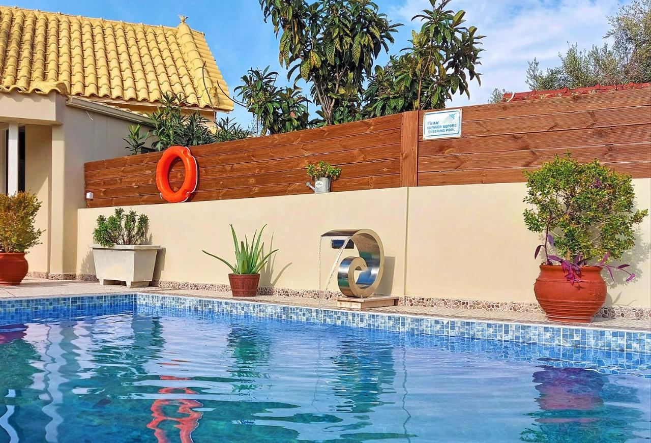 Coral Villa Tragaki Buitenkant foto