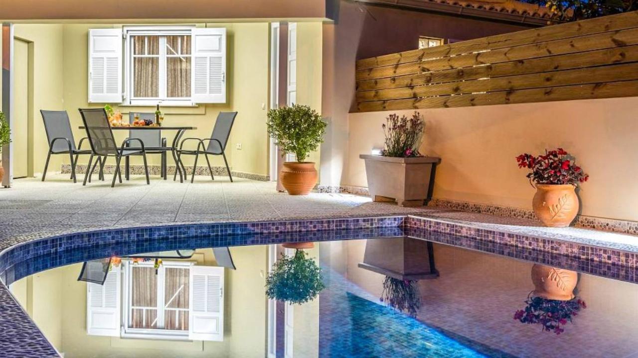 Coral Villa Tragaki Buitenkant foto