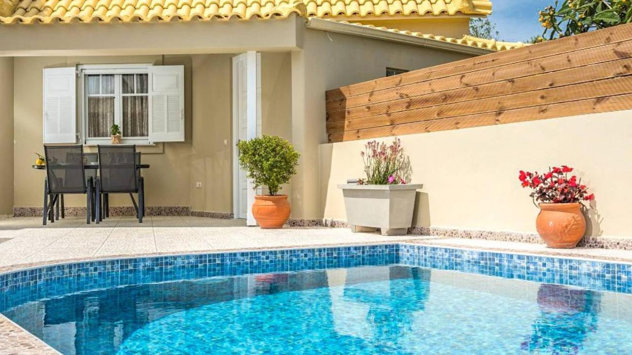 Coral Villa Tragaki Buitenkant foto